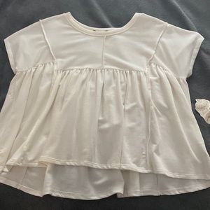 super cute ivory top brand new with tags!!